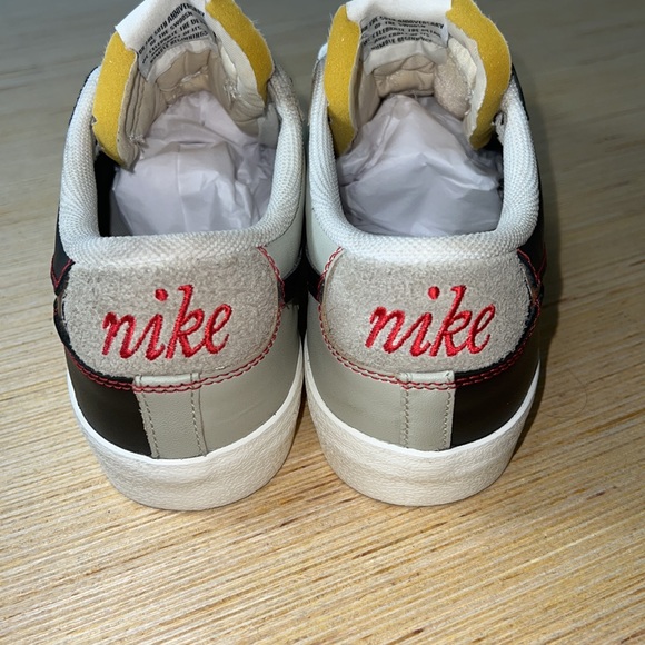 Nike Blazer Low 77 Black Natural Removable Swoosh removable swoosh’s not incl. - Picture 10 of 12